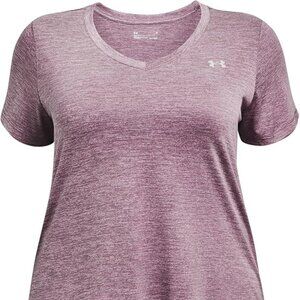 New Under Armour Purple V-Neck Top